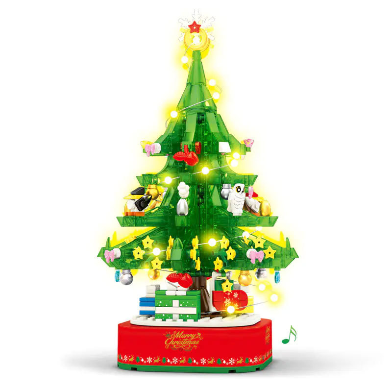 SEMBO 601097 Creator Christmas Tree Building Blocks 486±pcs+Bricks Toys Model From China