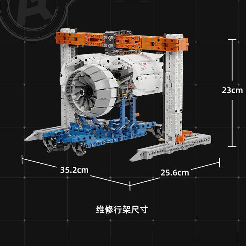 【Pre-Sale】Pantasy 85006 Technic Series Aircraft Engine Workshop Building Blocks 2000±pcs Bricks Toys From China