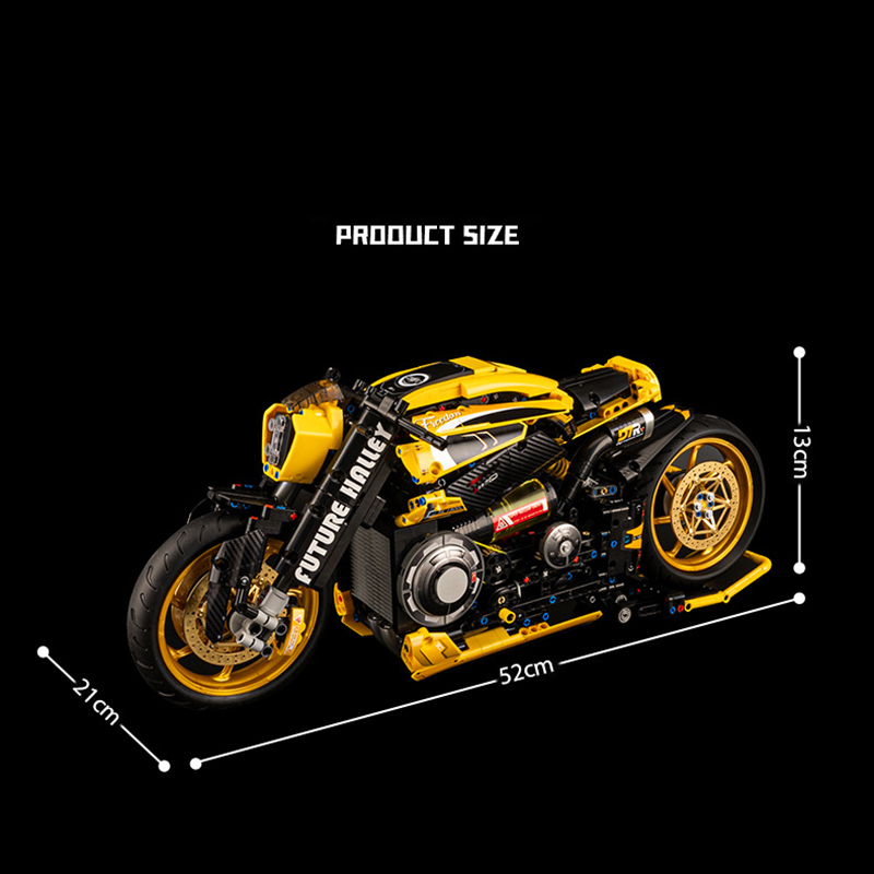 K-Box 10506 Cyberpunk Motorcycle 2077 Technic