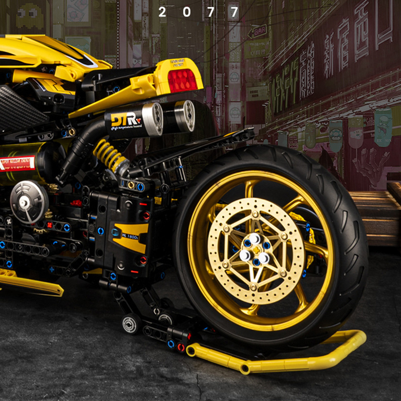 K-Box 10506 Cyberpunk Motorcycle 2077 Technic