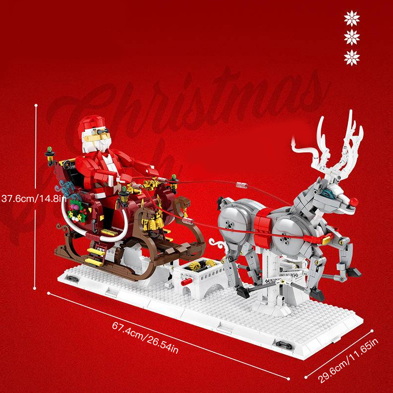 Reobrix 66002 Christmas Sleigh