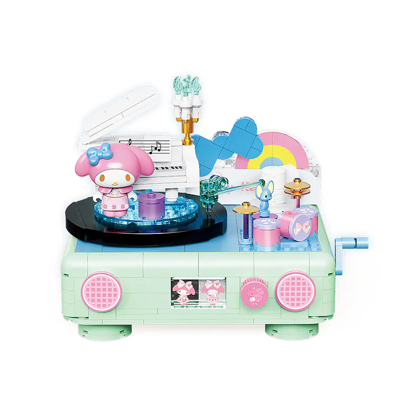 TOP TOY TC1909 My Melody Vinyl Record Player Movie & Game