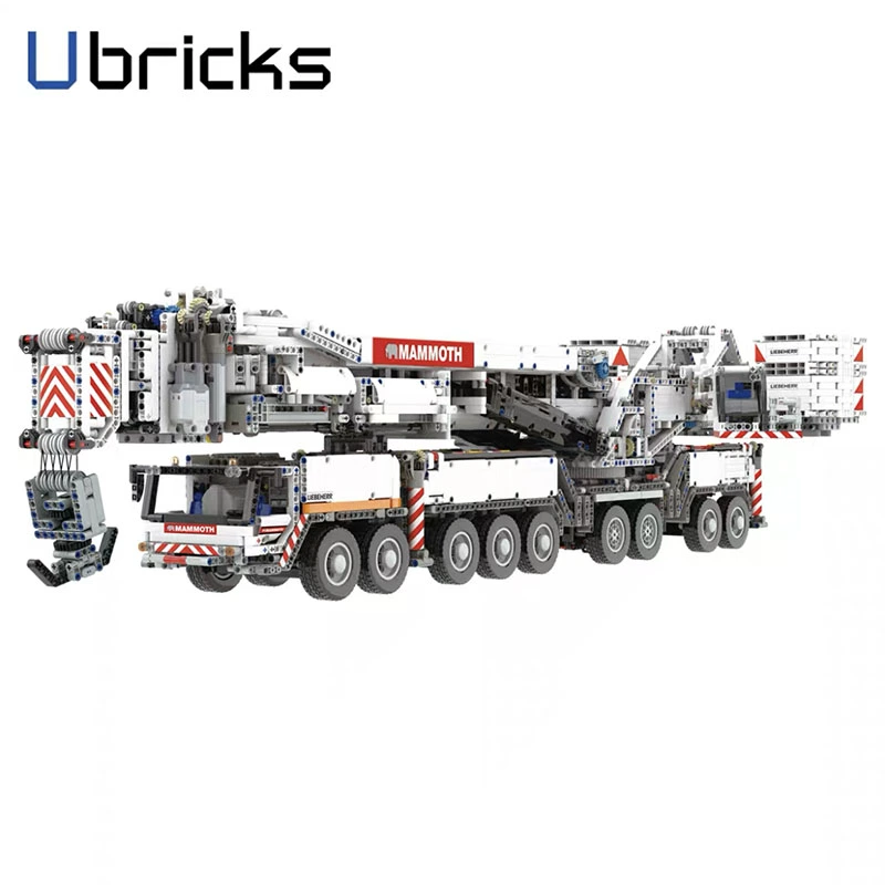Technic Lego Liebherr Ltm 11200 For Sale With Motor】Ubrick E1001