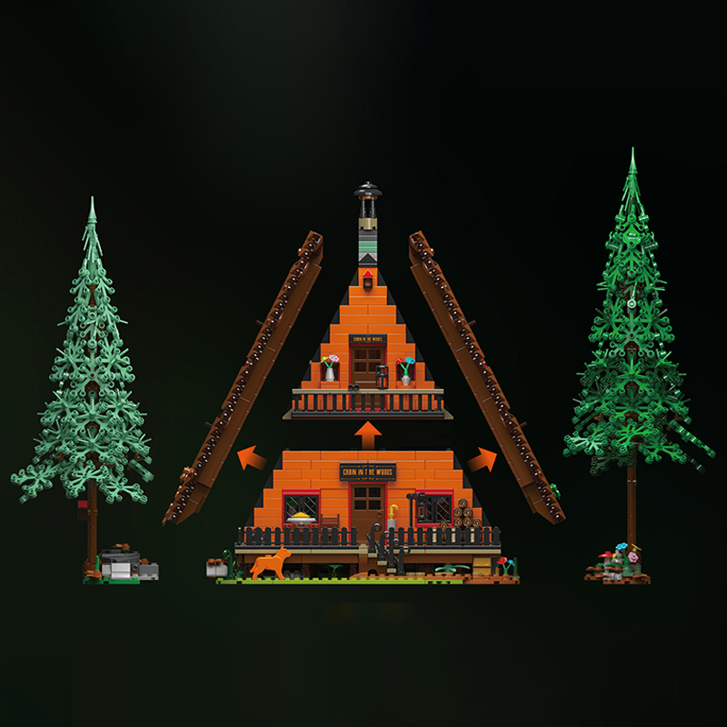 Mould King 16053 Cabin In The Woods Modular Buildings Creator Expert