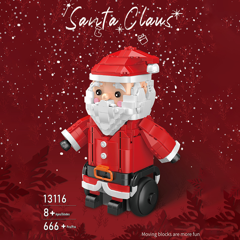 【With Morto】Mould King 13116 Santa Claus Chrismas Seasonal Creator