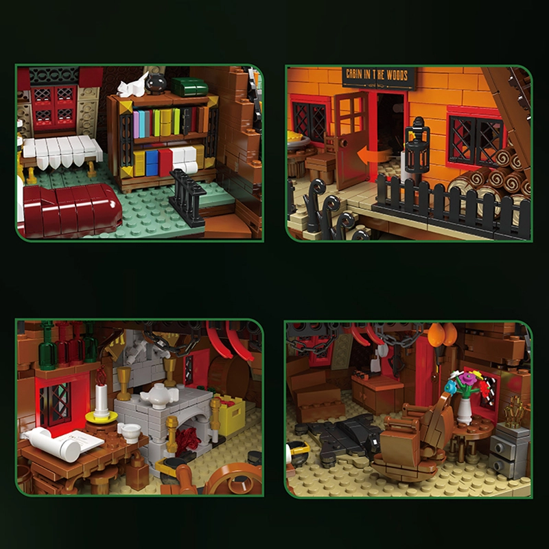 Mould King 16053 Cabin In The Woods Modular Buildings Creator Expert