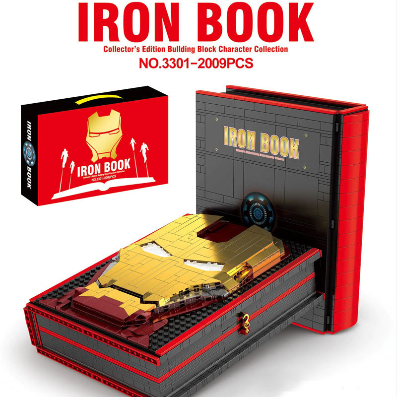 3301 J15 Iron Book Marvel Super heroes