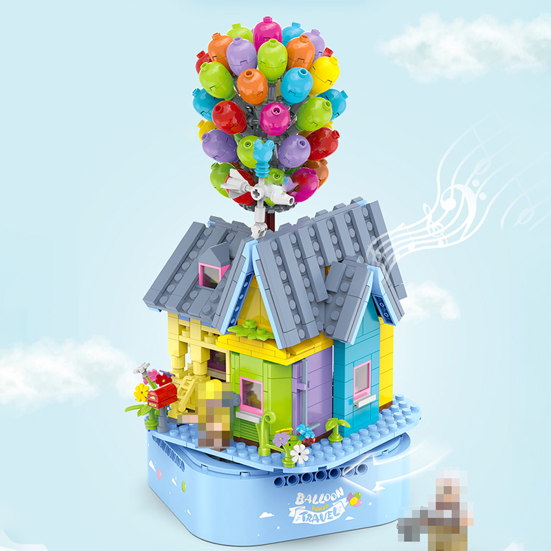 Personalized Up Flying Balloon House Music Box Choose Your Song, Custom Up anniversary Gift, Grandson outlet Gift, Custom Moving Gift, Housewarming