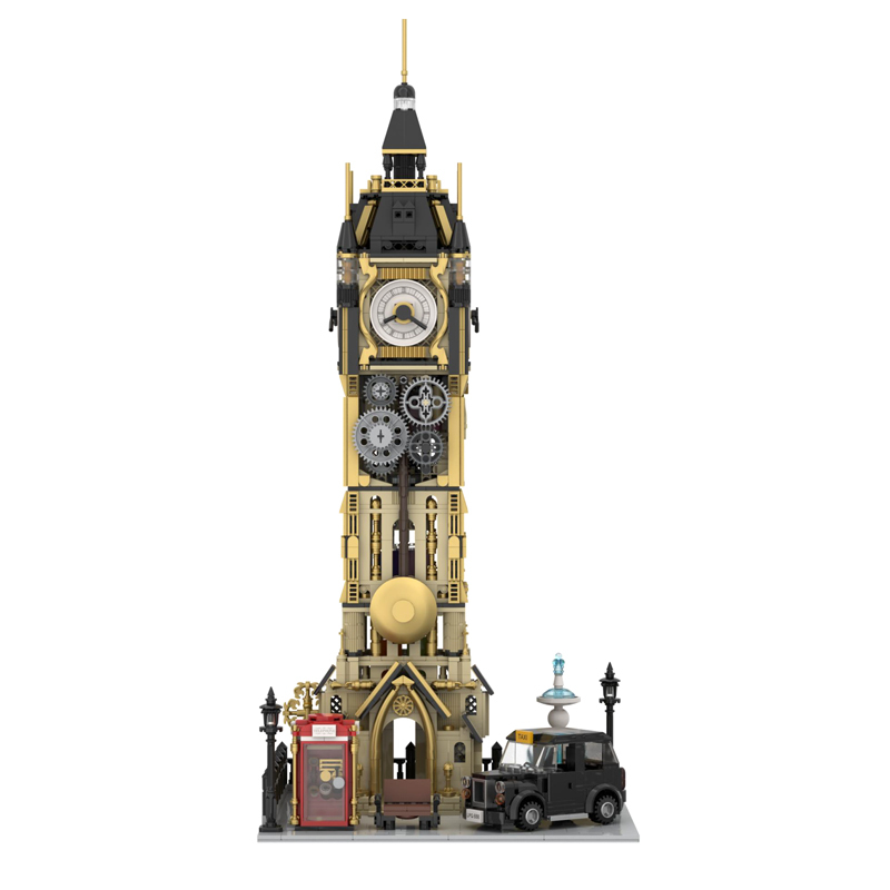 Pantasy 85008 Steampunk Clock Tower Modular Buildings