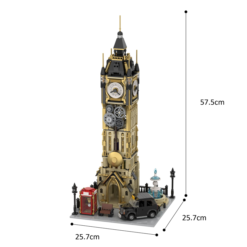 Pantasy 85008 Steampunk Clock Tower Modular Buildings