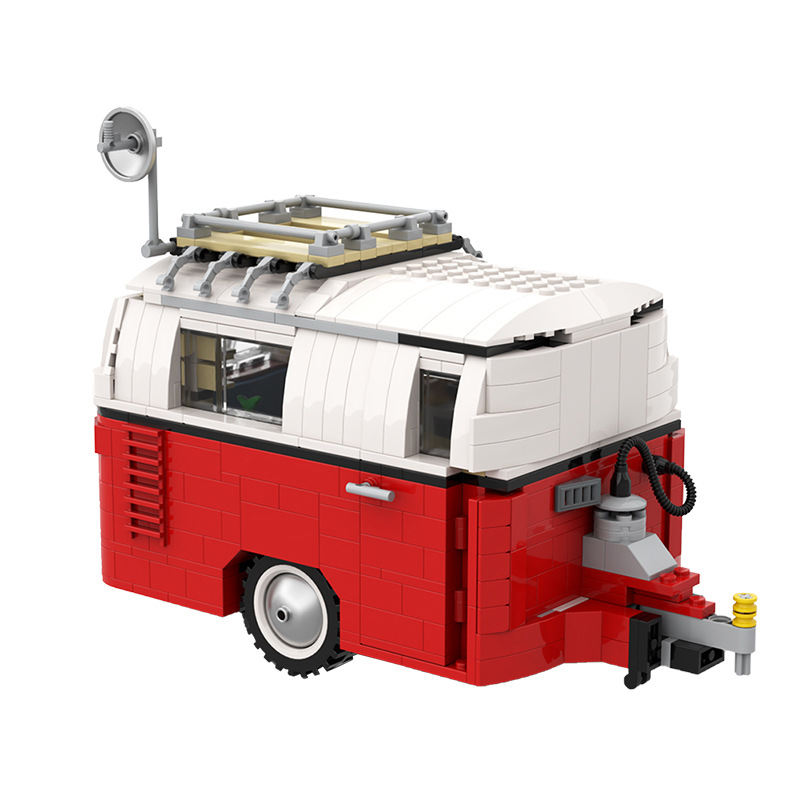BulidMoc MOC-46121 Caravan Trailer Creator Expert
