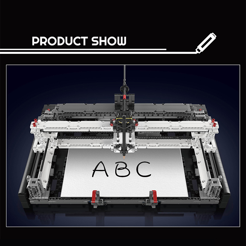 [With Motor]Mould King 13181 Plotter Technic