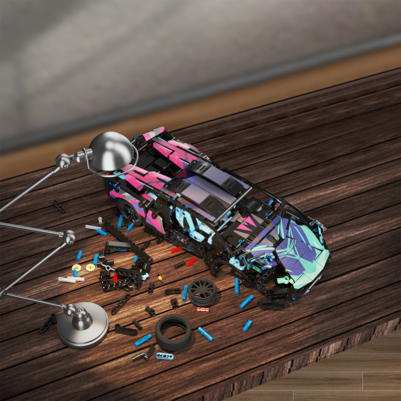 910 Cyberpunk Lamborghini Technic