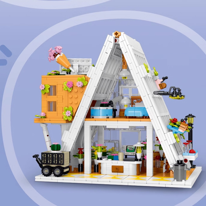 XMORK 031065 Flower Shop Modular Buildings Creator Expert