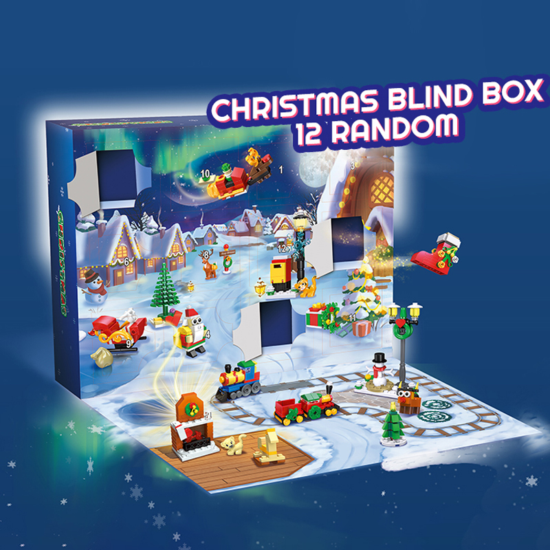 JIESTAR 59069 Christmas Blind Boxes Christmas Series