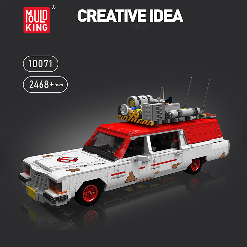 MouldKing 10071 Ghost Hunter Bus Creator Ecpert
