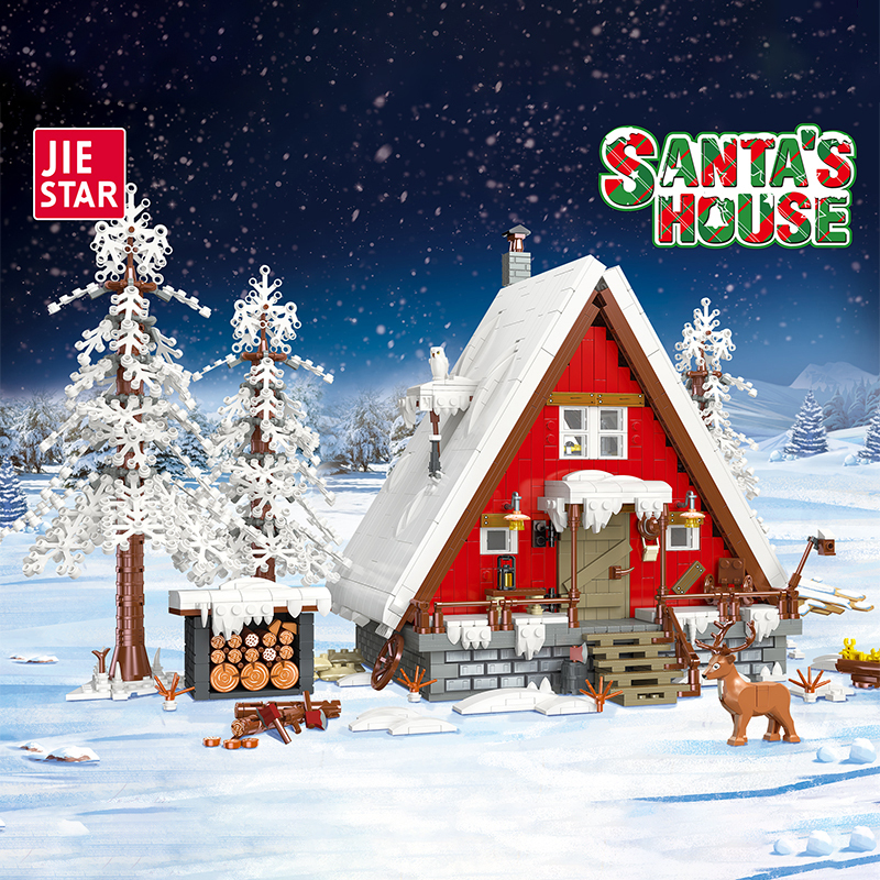 JIESTAR 89141 Santa's House Creator Seasonal Christmas