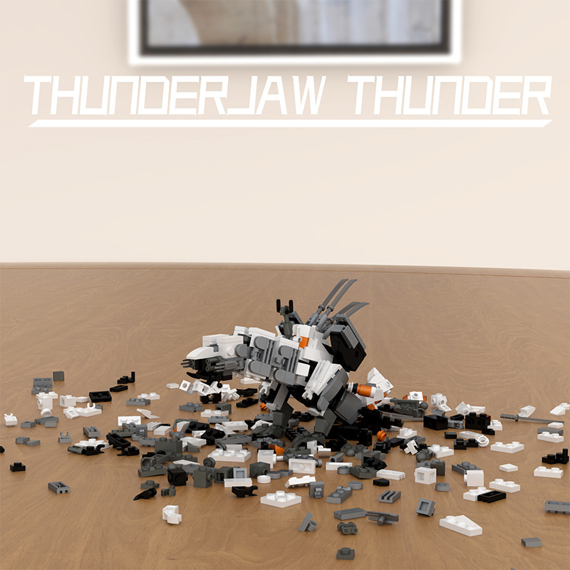BuildMoc C7436 THUNDERJAW THUNDER Creator Expert