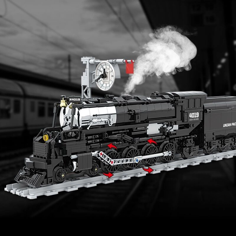 DK 80014 Big Boy Simulation Train Model Trains City