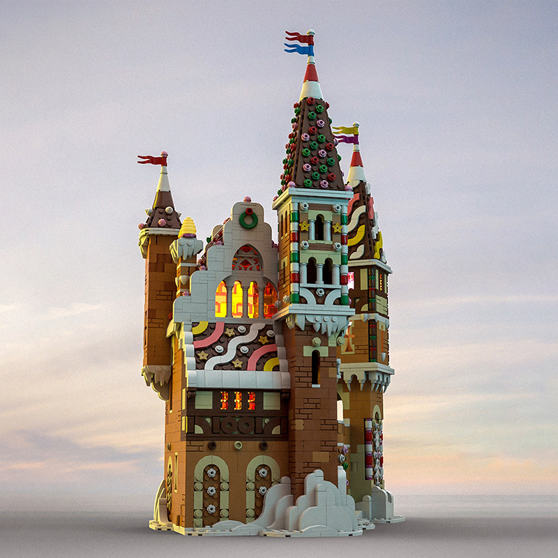 BuildMoc MOC-130576 Gingerbread Castle Creator