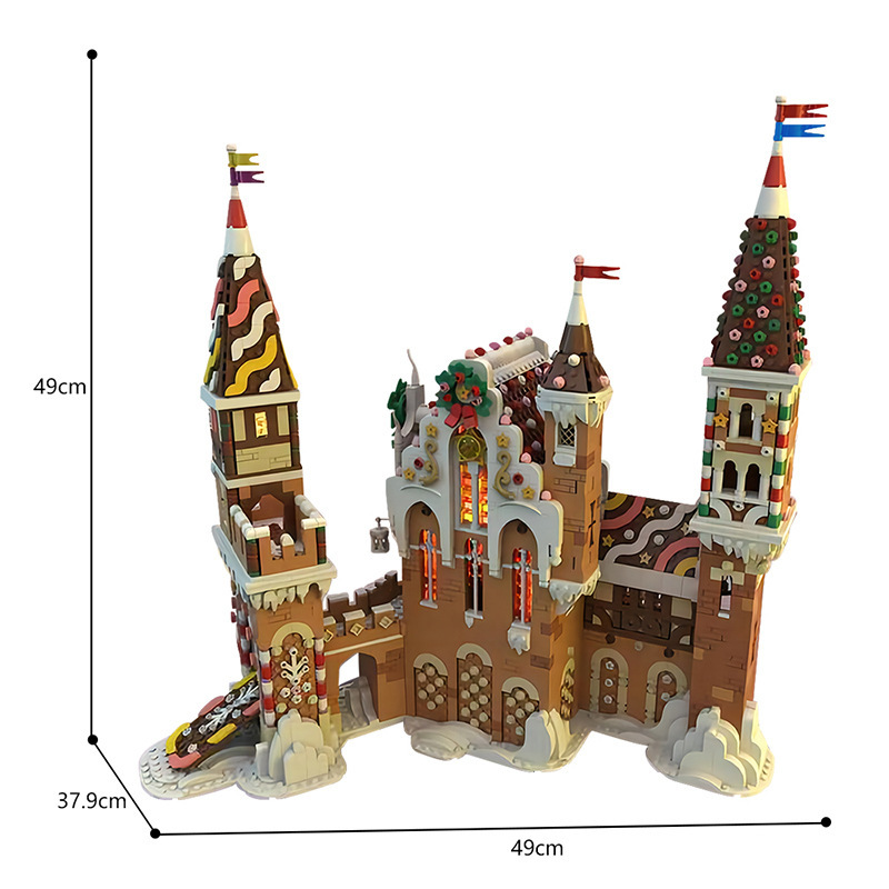 BuildMoc MOC-130576 Gingerbread Castle Creator