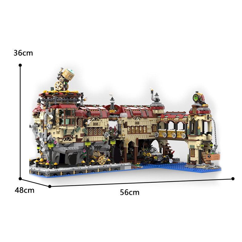 BuildMOC MOC-121751 Steam-powered engine Creator