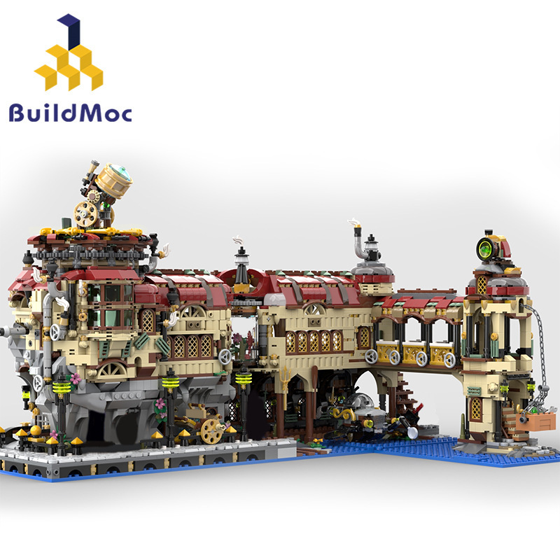 BuildMOC MOC-121751 Steam-powered engine Creator