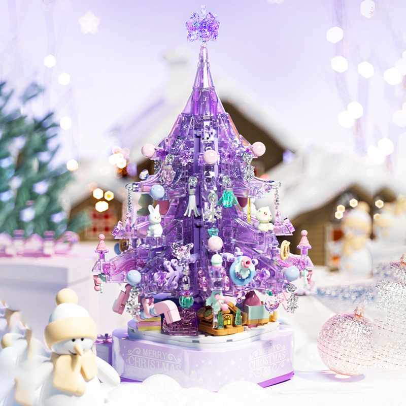 [With Light] SEMBO 605029 Fantasy Christmas Tree Christmas Series Seasonal