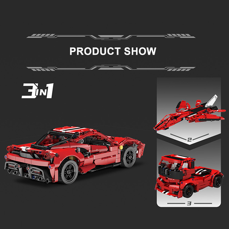 Mould King 10076 Ferrari 488 Creative Idea