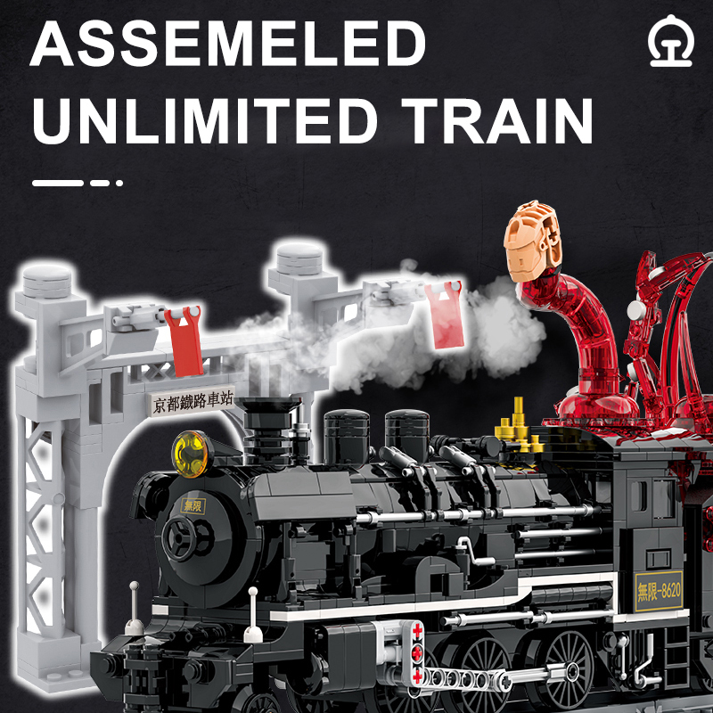 DK 80017 Assemeled Unlimited Train City