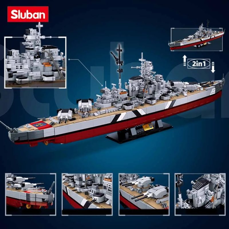 SLUBAN M38-B1102 KMS Bismarck Creator
