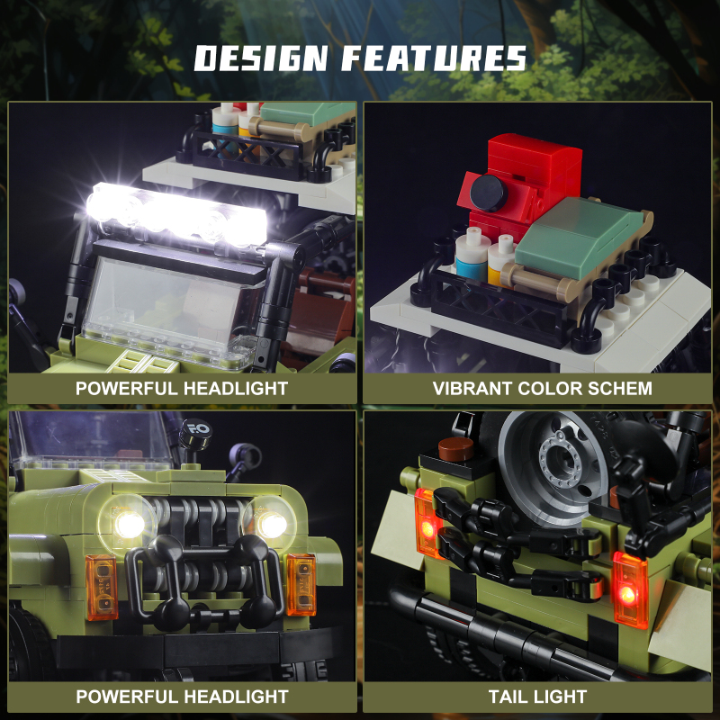 FunWhole F9020 Jungle Off-Road Vehicle Creator Expert