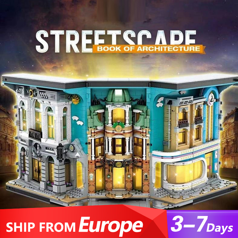 Reobrix 66032 Streetscape Book of Architecture Harry Potter Movie & Game Europe Warehouse Express