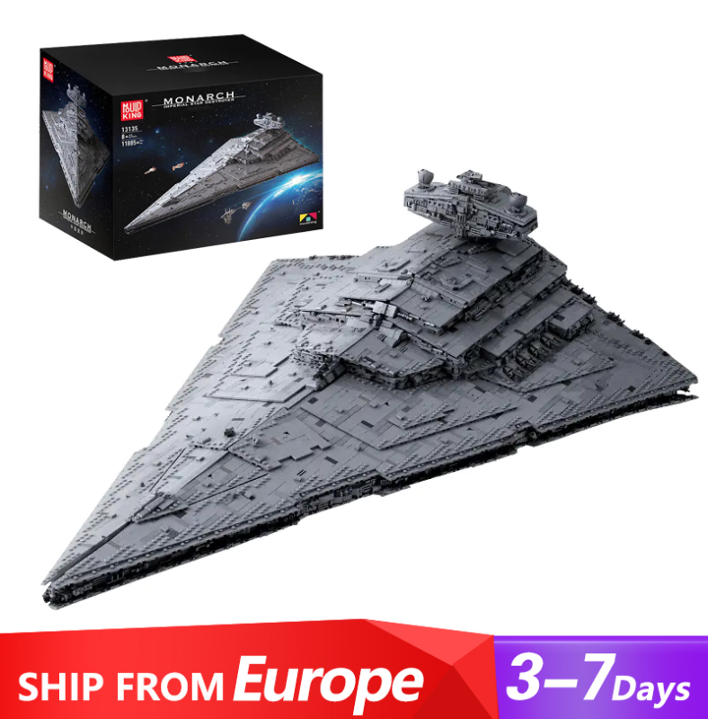 [With Original Box] Mould King 13135 ISD Monarch Star Wars Movie & Game Europe Warehouse Express