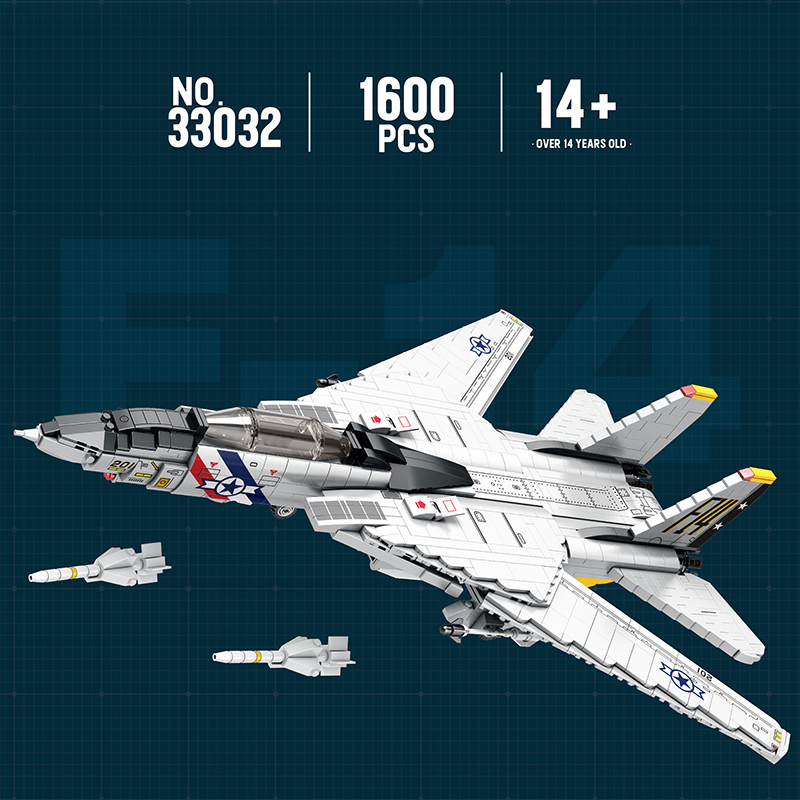 [Pre-Sale] Reobrix 33032 F-14 Fighter Military