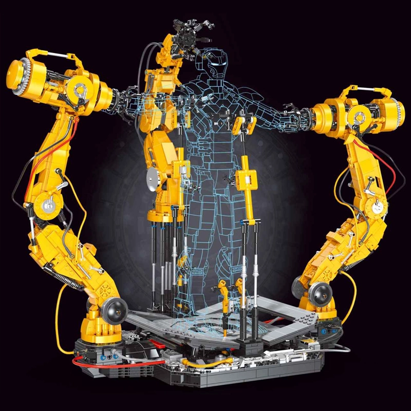 TUOLE 6014 Dismantling Platform Super Heroes