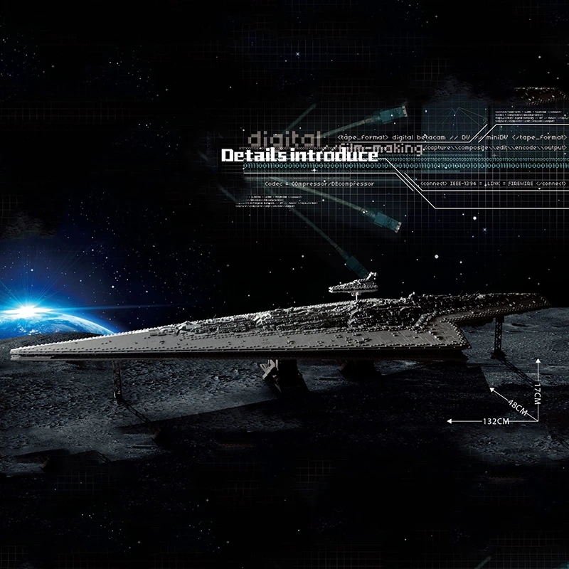 {Pre-Sale Available on 10th Oct.}Mould King 13134  Star Wars Executor class Star Dreadnought Building Blocks 7284pcs Bricks Toys from Europe Delivery.