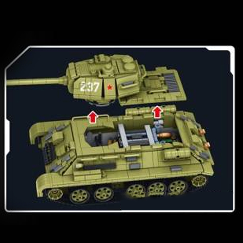 PANLOS 632012 T-34 Tank Military