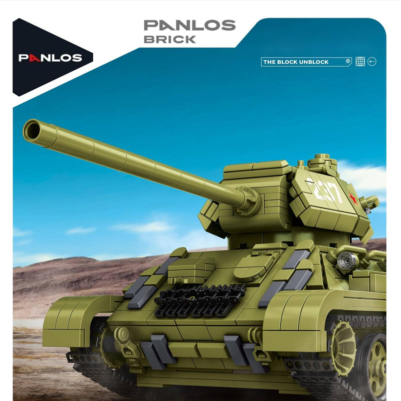 PANLOS 632012 T-34 Tank Military