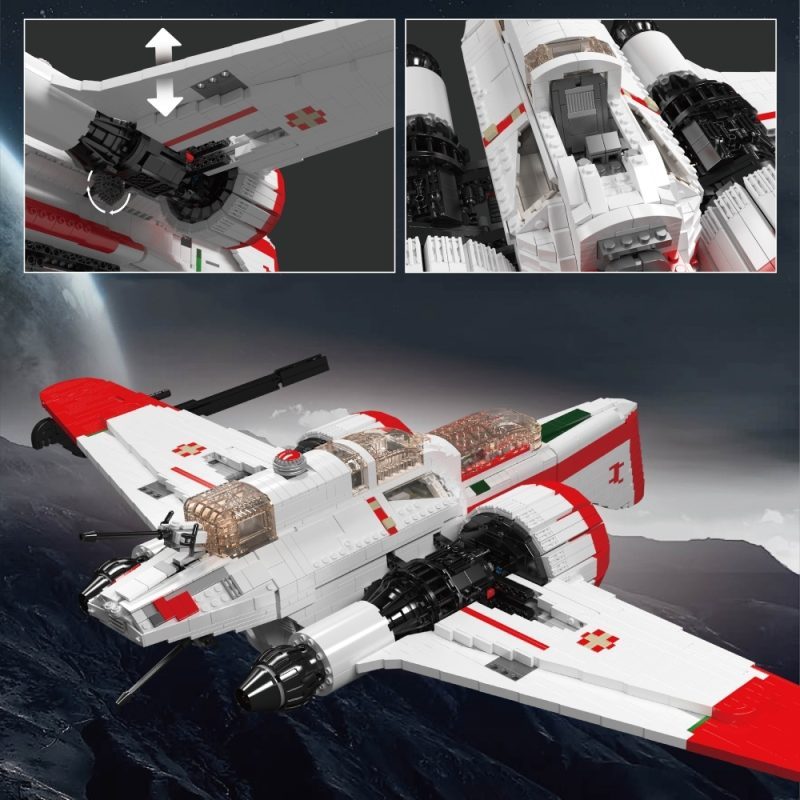 Mould King 21044 ARC-170 Starfighter Star Wars