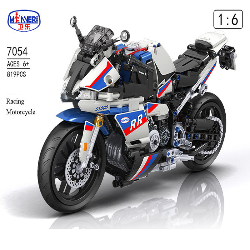 Winner 7054 Racing Motorcycle 1:6 Technic