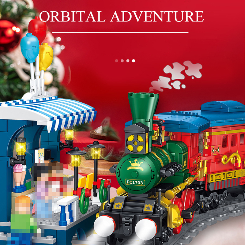 [With Motor] Forange FC1703 Orbital Adventure: Sightseeing Train City