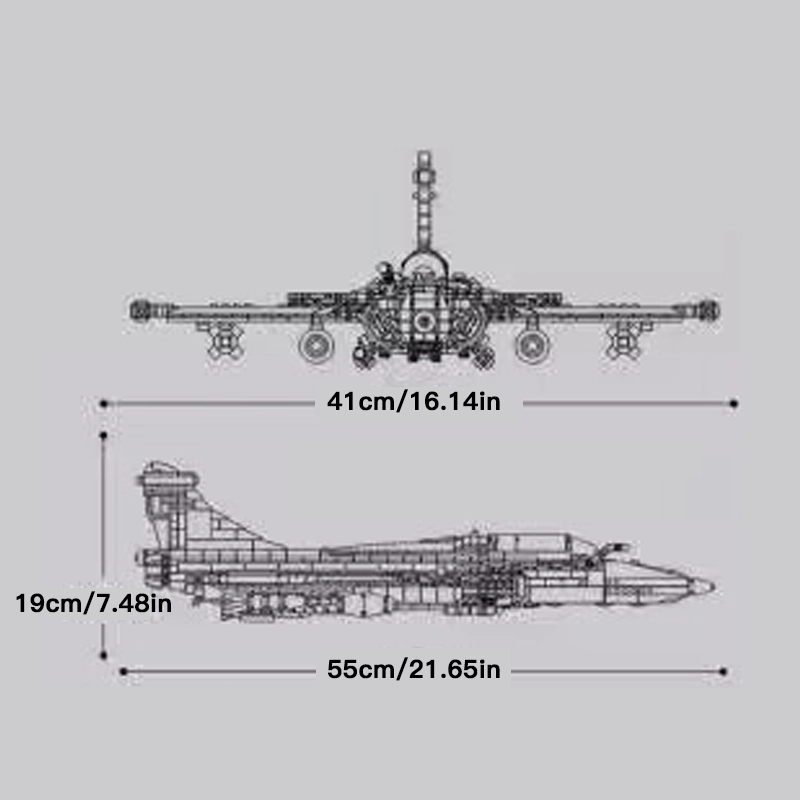 [Pre-Sale] Reobrix 33035 Dassault Rafale Military