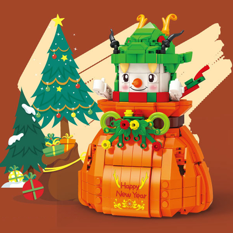 Kaido KD99011 Little Dragon Snowman Lucky Bag Christmas Creator