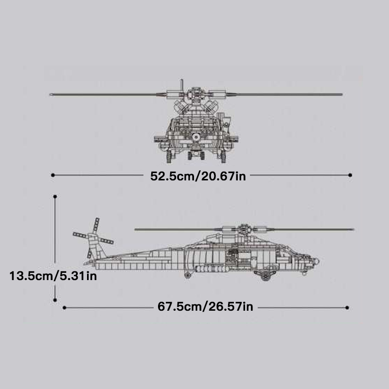 [Pre-Sale] Reobrix 33026 HH-60J Rescue Aircraft Military