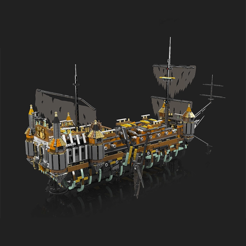 Mould King 13188 Mary Pirate Ship Movie & Game