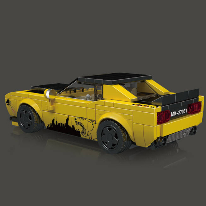 [With Display Box] Mould King 27051 Challenger SAT Speed Champions  Racers