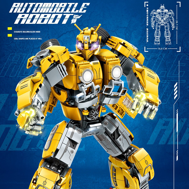 LWCK 7069 Automobile Robot Bumblebee Movie & Game