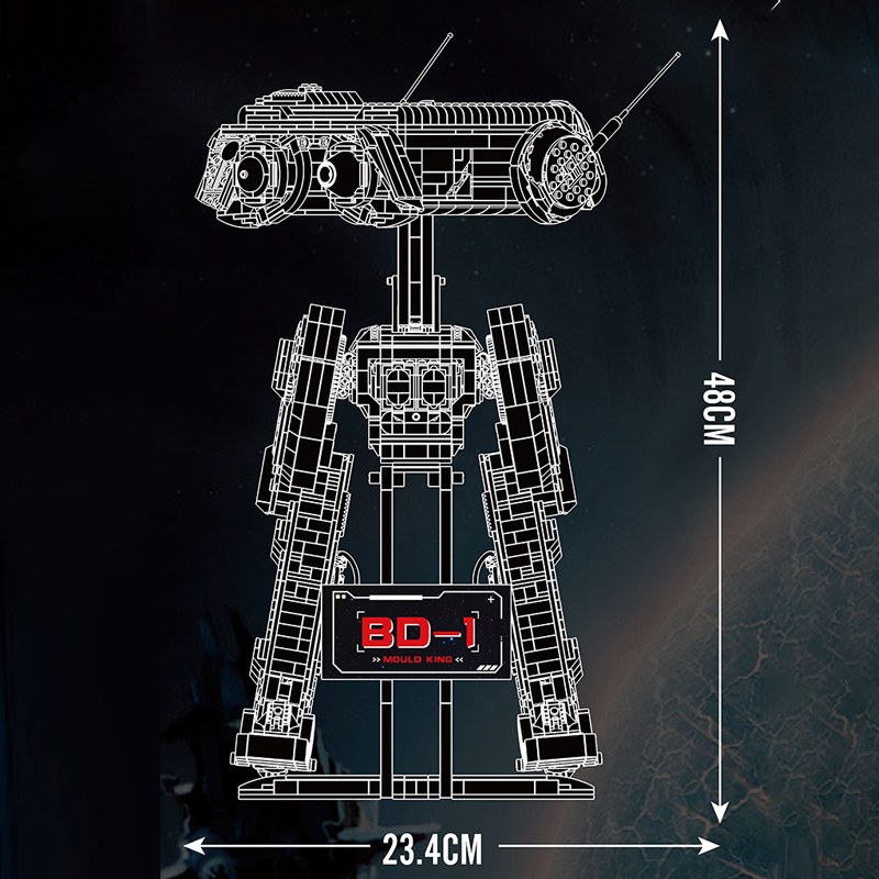 Mould King 21052 DB-1 Star Wars