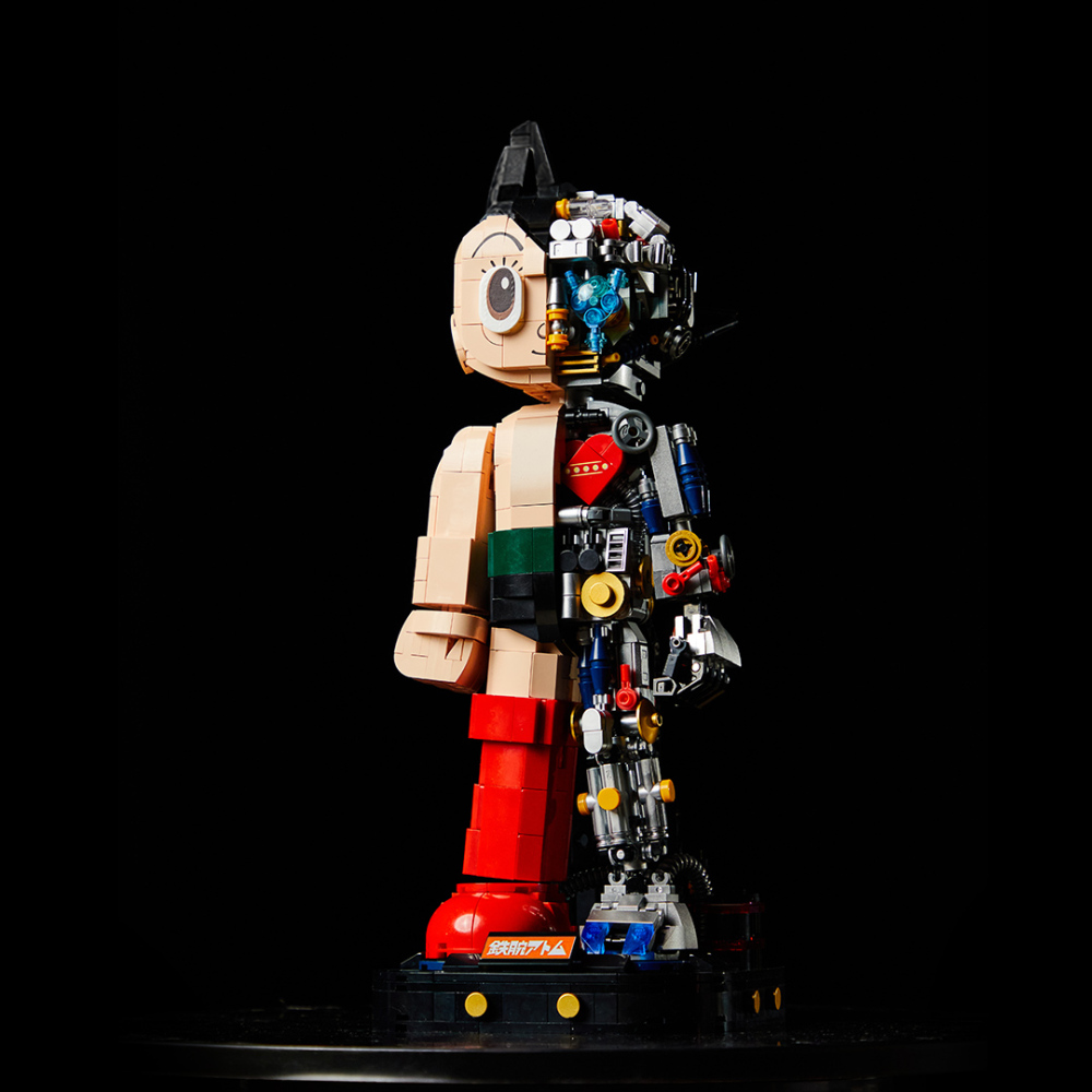 {With Original Box}Pantasy 86203 Movie & Game Bricks Astro Boy Mechanical Clear Ver Toys Building Blocks Ship To 3-7 Days Delivery.